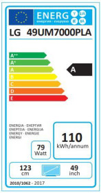 LG 49UM7000PLA - Televisor 49" Ultra HD 4K Smart TV Inteligencia Artificial