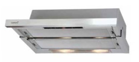 Cata 02034310 - Campana telescópica TF 5260 X 2 motores 60 cm inox LED