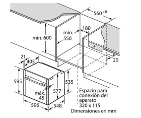 Siemens HS636GDS2 - Horno Multifunción con Vapor SoftMove Termosonda Clase A+