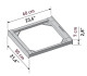 Meliconi 656100 - Kit de Unión para lavadora y secadora Base Torre Basic