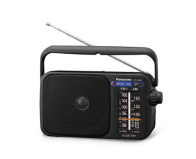 Panasonic RF-2400D- Radio Portátil AM/FM Con pilas o AC Color Negro