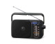 Panasonic RF-2400D- Radio Portátil AM/FM Con pilas o AC Color Negro