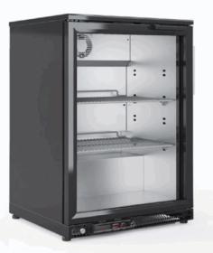 Fagor ERM-150 - Frigorífico Expositor 1 Puerta con Cerradura Negro