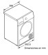Bosch WTG86260ES - Secadora de Condensación 8Kg Clase B AntiAlergias