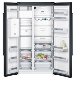 Siemens KA92DHXFP - Frigorífico americano Inox negro 177.8 x 91,2 cm