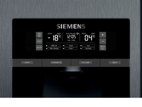 Siemens KA92DHXFP - Frigorífico americano Inox negro 177.8 x 91,2 cm