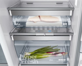 Siemens KA92DHXFP - Frigorífico americano Inox negro 177.8 x 91,2 cm