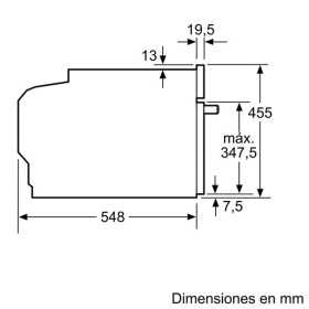 Siemens CM676G0S6 - Horno compacto iQ700 con microondas 13 funciones