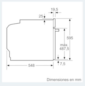 Siemens HR578G5S6 - Horno Multifunción Pirolítico con Vapor Clase A