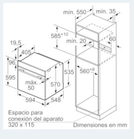 Siemens HR578G5S6 - Horno Multifunción Pirolítico con Vapor Clase A