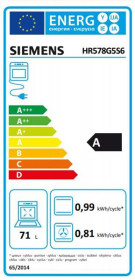 Siemens HR578G5S6 - Horno Multifunción Pirolítico con Vapor Clase A