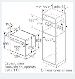 Siemens HB578G5S6 - Horno Multifunción Pirolítico con Termosonda Clase A