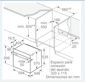 Siemens HB578G0S6 - Horno Multifunción Pirolítico Clase A Negro