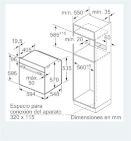 Siemens HB578G0S6 - Horno Multifunción Pirolítico Clase A Negro
