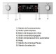 Candy MIG440VTX - Microondas Integrable con Grill 60cm 44L Inox