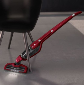Aeg CX7-2-35WR - Aspirador de Escoba Ciclónico 2 en 1 Depósito 0.5 L Rojo