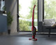 Aeg CX7-2-35WR - Aspirador de Escoba Ciclónico 2 en 1 Depósito 0.5 L Rojo