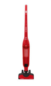 Bosch BBH3ZOO25 - Aspirador Sin Cable 2 en 1 Flexxo 25.2 V Easy Clean Rojo