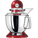 Kitchen Aid 5KSM175PSEER - Robot de Cocina Artisan 4.8L 7 Accesorios Rojo