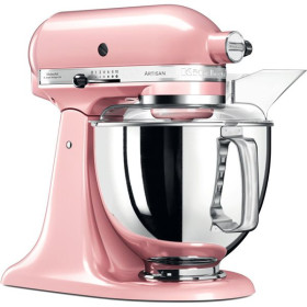 Kitchen Aid 5KSM175PSESP - Robot de Cocina Artisan 4.8L 7 Accesorios Rosa