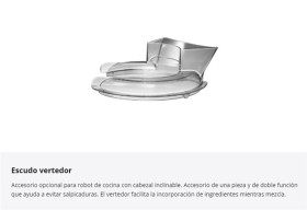 Kitchen Aid 5KSM175PSESP - Robot de Cocina Artisan 4.8L 7 Accesorios Rosa