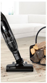 Bosch BBHF220 - Aspirador de Escoba 2 en 1 sin Cable Negro