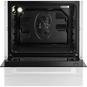 Beko FSE62110DW - Cocina con placa de gas y horno con ventilador 60cm