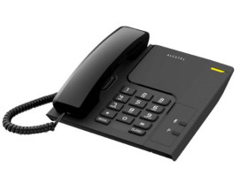 Alcatel Temporis 26 - Teléfono Fijo color negro volumen de timbre ajustable