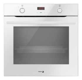 Fagor 8H-755BB - Horno Pirolítico 77 Litros Clase A Cristal Blanco