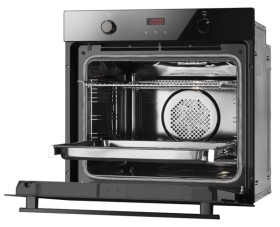 Fagor 8H-755BN - Horno Pirolítico 77 Litros Clase A Cristal Negro