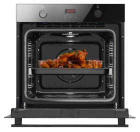 Fagor 8H-755BN - Horno Pirolítico 77 Litros Clase A Cristal Negro