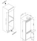 Fagor 3fic 5550 frigorífico combi integrado 176.9x54x54cm clase e2 (23)