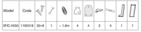 Fagor 3fic 5550 frigorífico combi integrado 176.9x54x54cm clase e2 (1)