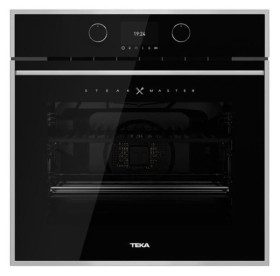 Teka SteakMaster - Horno Pirolítico Especial Barbacoa Cristal Negro Clase A