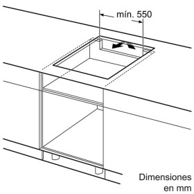 Balay 3EB960AV - Placa flexinducción 60 cm 5 niveles gris antracita