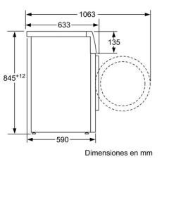 Balay 3TS994B - Lavadora 9Kg 1400rpm Clase A+++-30% Blanco