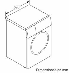 Balay 3TS972X - Lavadora Carga Frontal 7 Kg 1200 Rpm Acero Mate