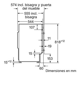 Balay 3TI982B - Lavadora Integrable 8Kg 1200rpm Clase A+++ -10%