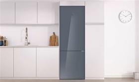 Balay 3KFE765GI - Frigorífico Combi 203x60cm Cristal Antracita Clase E