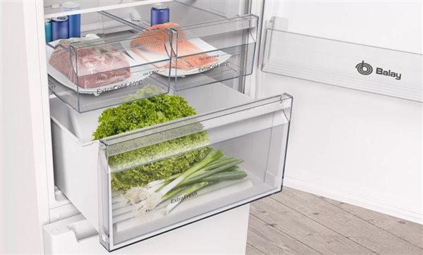 Balay 3KFE563WI - Frigorífico combi 186x60 cm E No Frost Blanco