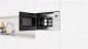 Balay 3CG5175B0 - Microondas sin marco cristal blanco 900W con grill