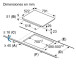 Balay 3EB980AV - Placa de Flexinducción de 80cm Gris Antracita