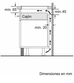 Balay 3EB977LV - Placa de inducción de 70cm con 3 zonas Control Aceite