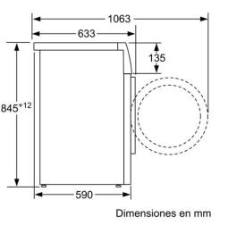 Siemens WM14UPH1ES - Lavadora 9 Kg 1400rpm Autodosificador Wifi A+++