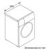 Siemens WM14UPH1ES - Lavadora 9 Kg 1400rpm Autodosificador Wifi A+++