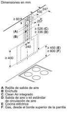 Siemens LC87KEM60 - Campana Decorativa 80 cm Clase B Negro