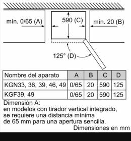 Bosch KGN39AIEP - Frigorífico Combi NoFrost 203x60cm Clase E Inox