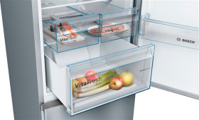 Bosch KGN36VIEA - Frigorífico combi 186 x 60 cm A++ No Frost acero inox