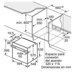 Bosch HBG5780S6 - Horno Multifunción Pirolítico Clase A Acero Inox