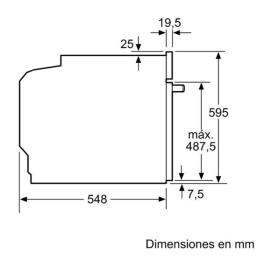 Bosch HBG5780W6 - Horno Multifunción Pirolítico Clase A Blanco